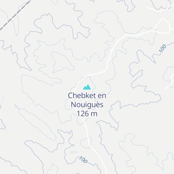 Map of Chebket en Nouiguès