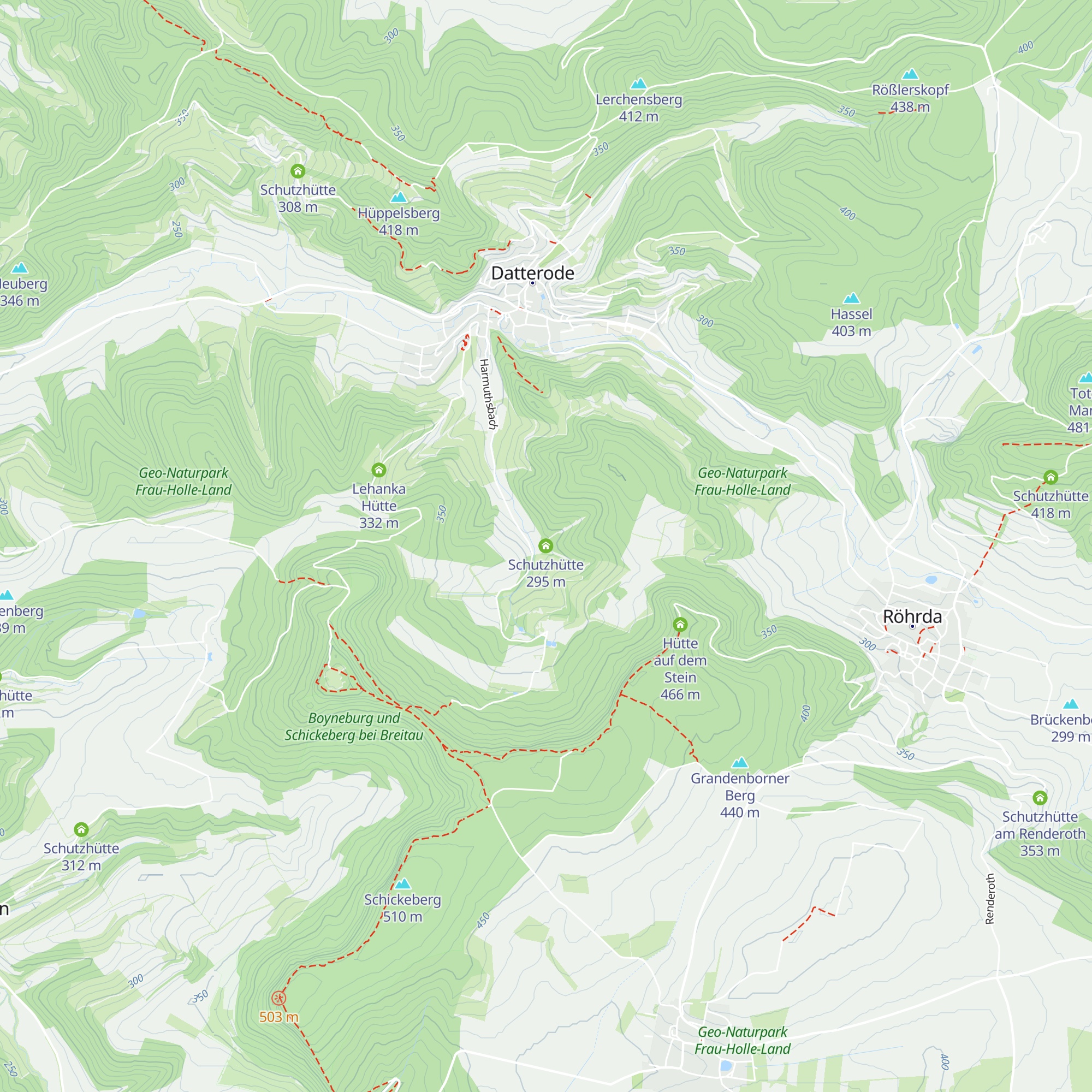 Schutzhütte map