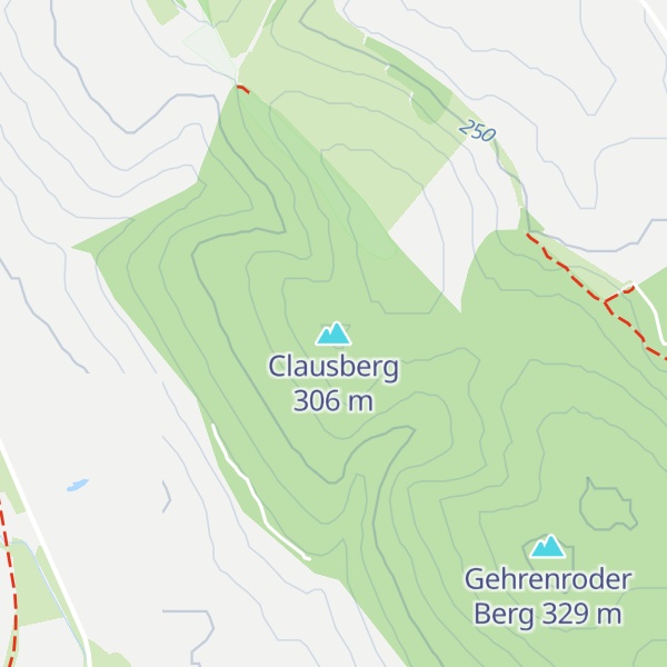 Map of Clausberg