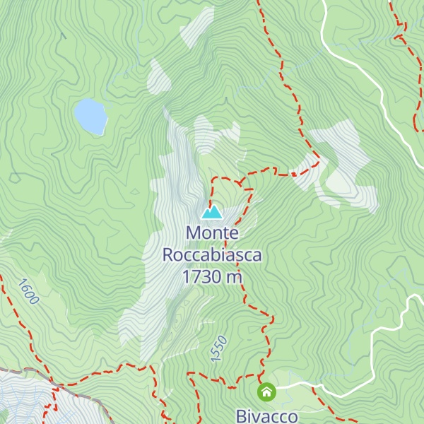 Map of Monte Roccabiasca
