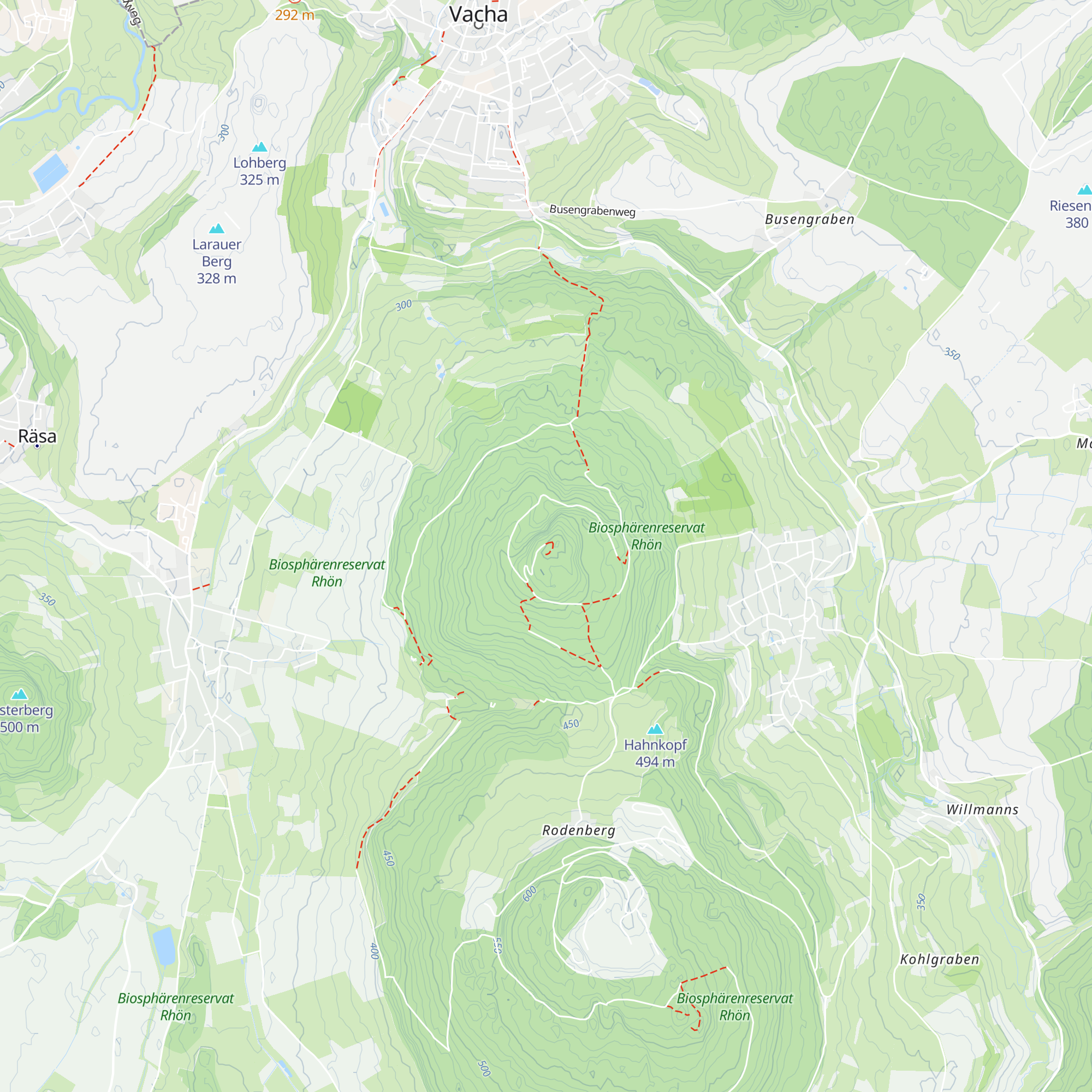 Öchsenberghütte map