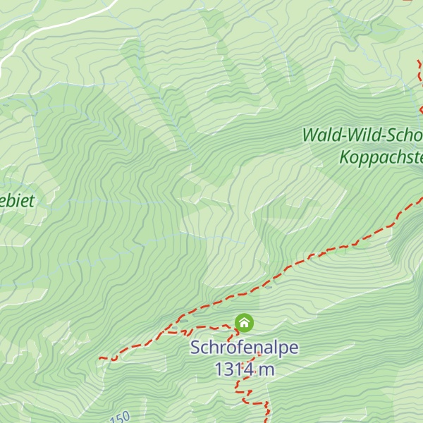 Map of Ochsenlageralpe