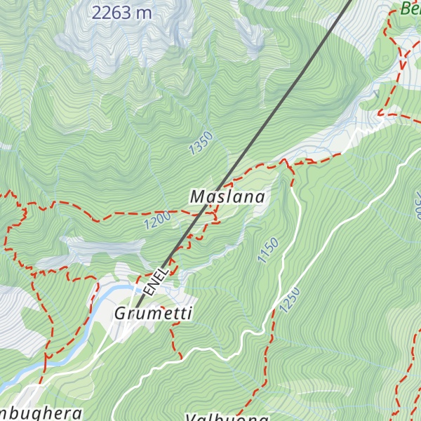Map of Rifugio Göi del Cà