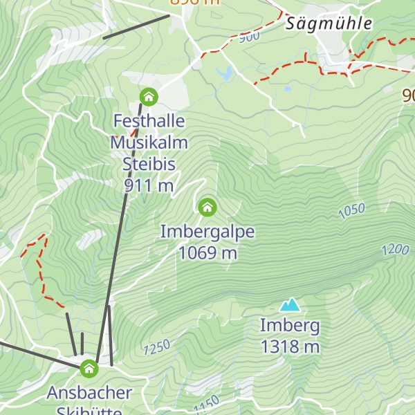 Map of Imbergalpe