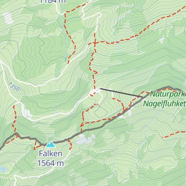Map of Berggasthof Falkenhütte