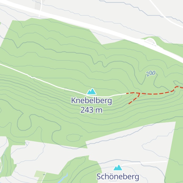 Map of Knebelberg