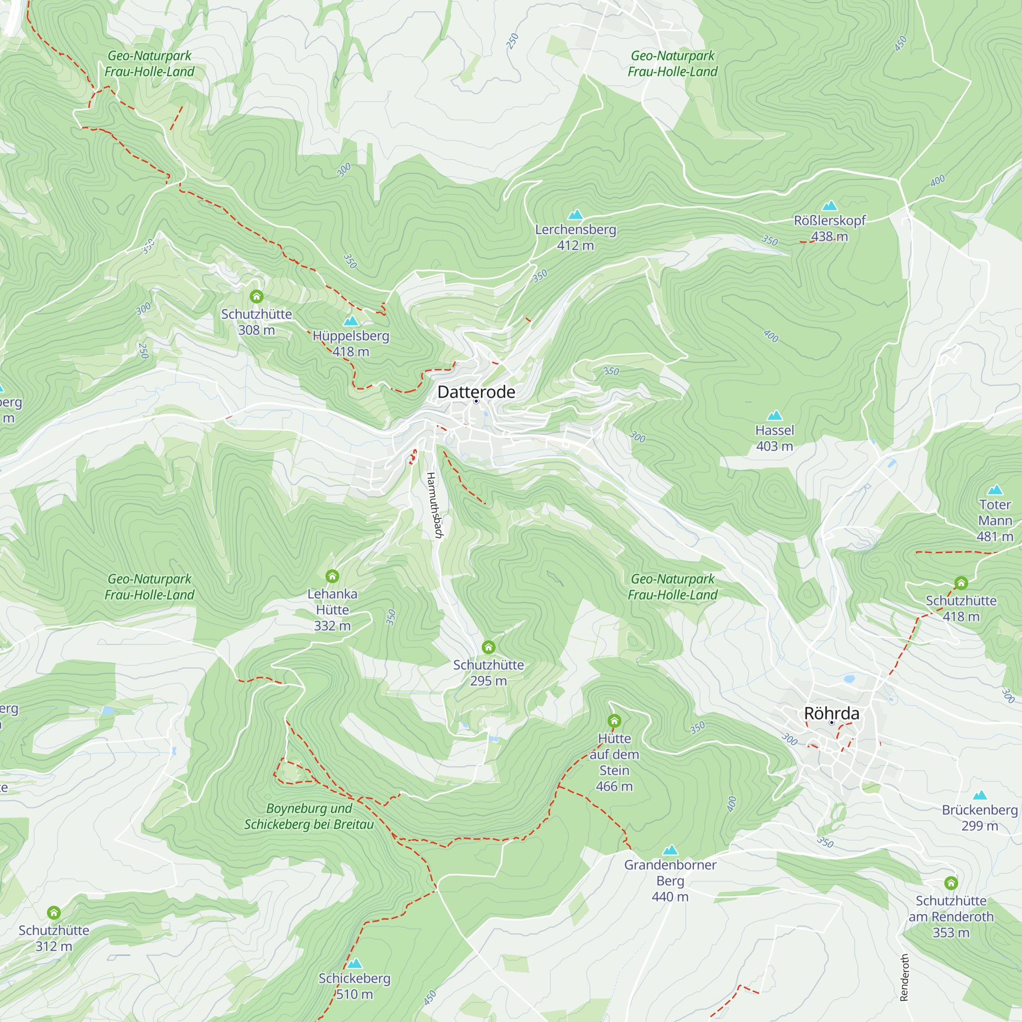 Schutzhütte map