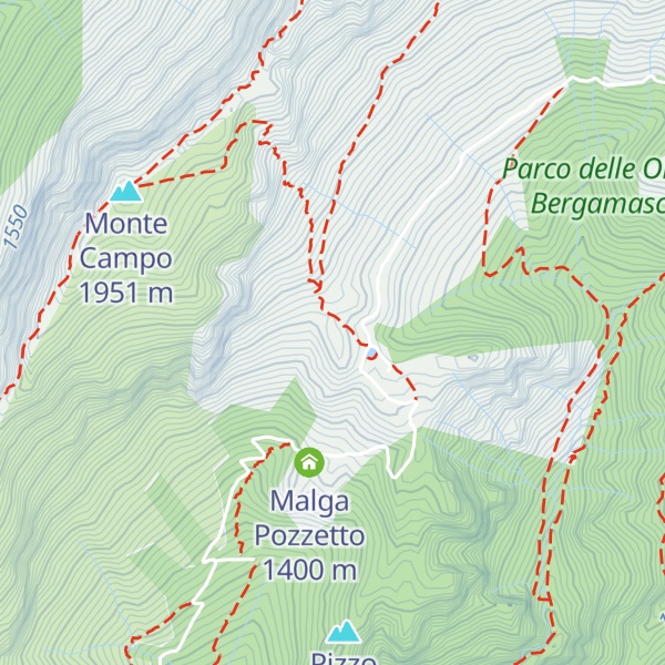 Map of Corna Cava