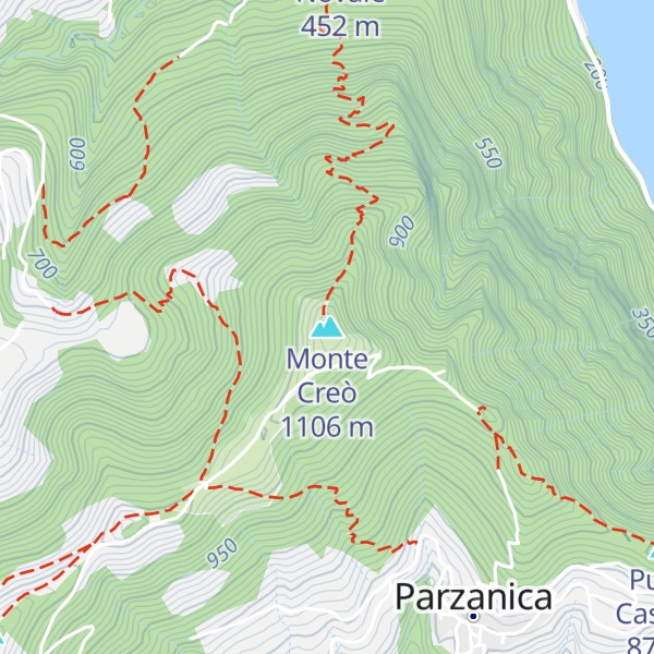 Map of Monte Creò