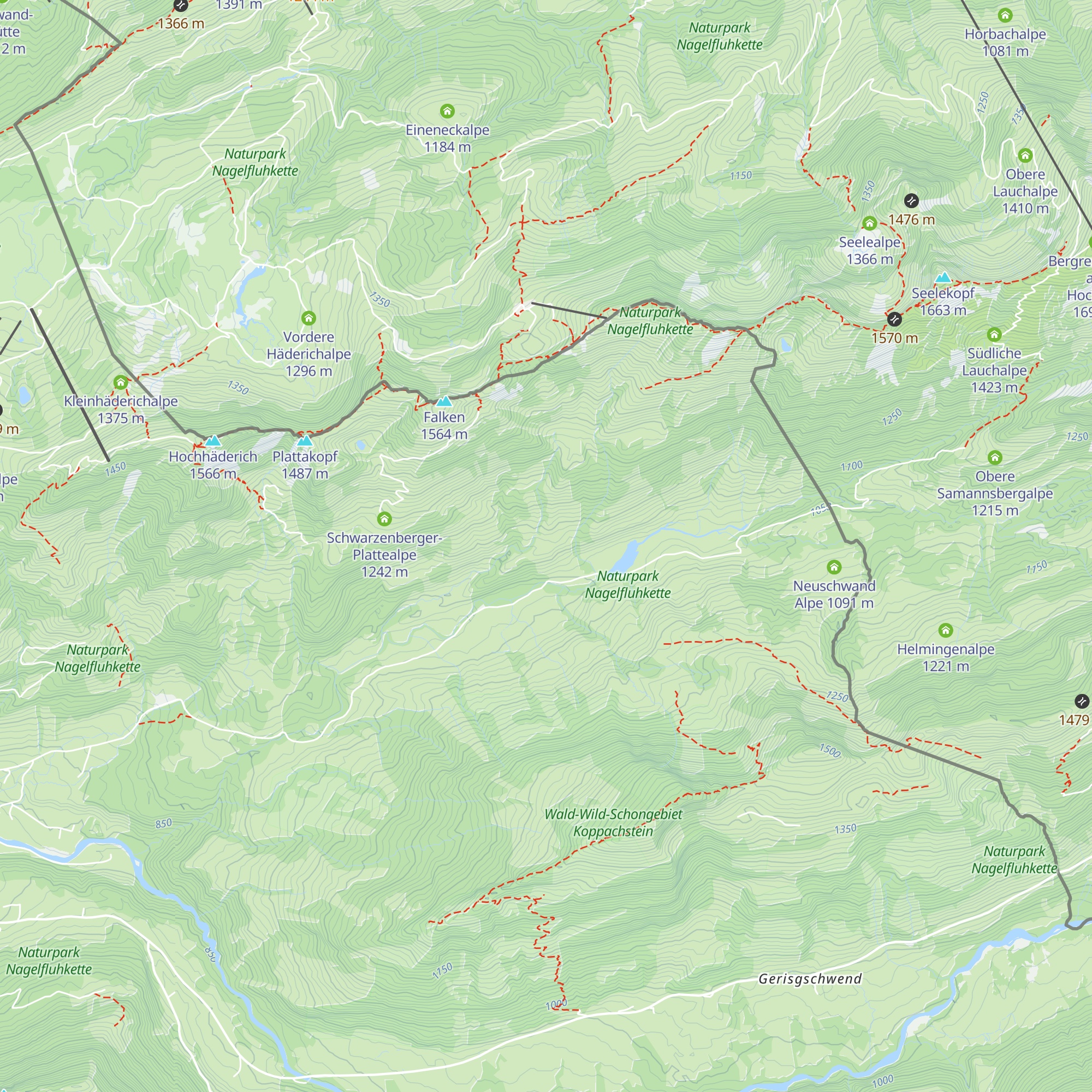 Eggalpe map