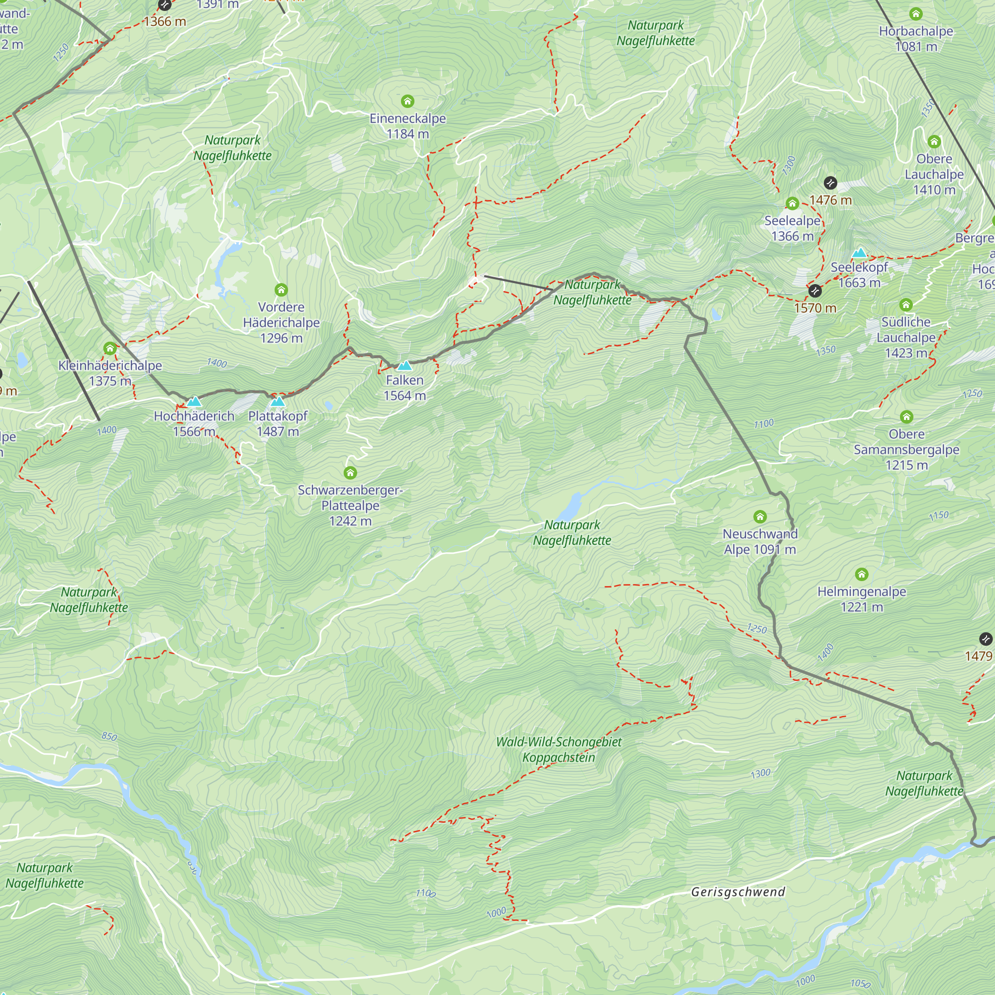 Eggalpe map