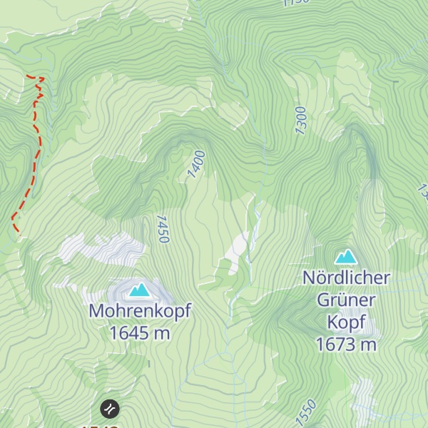 Map of Alpe Untergunten