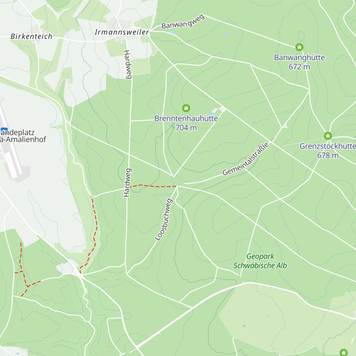 Gemeintalhütte map
