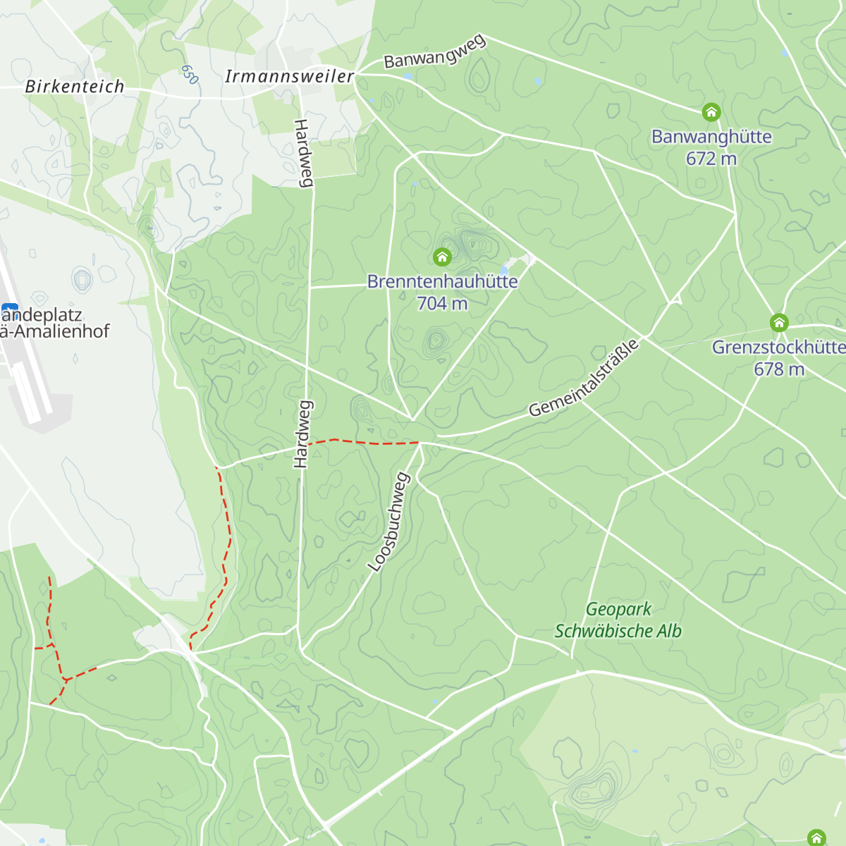 Gemeintalhütte map