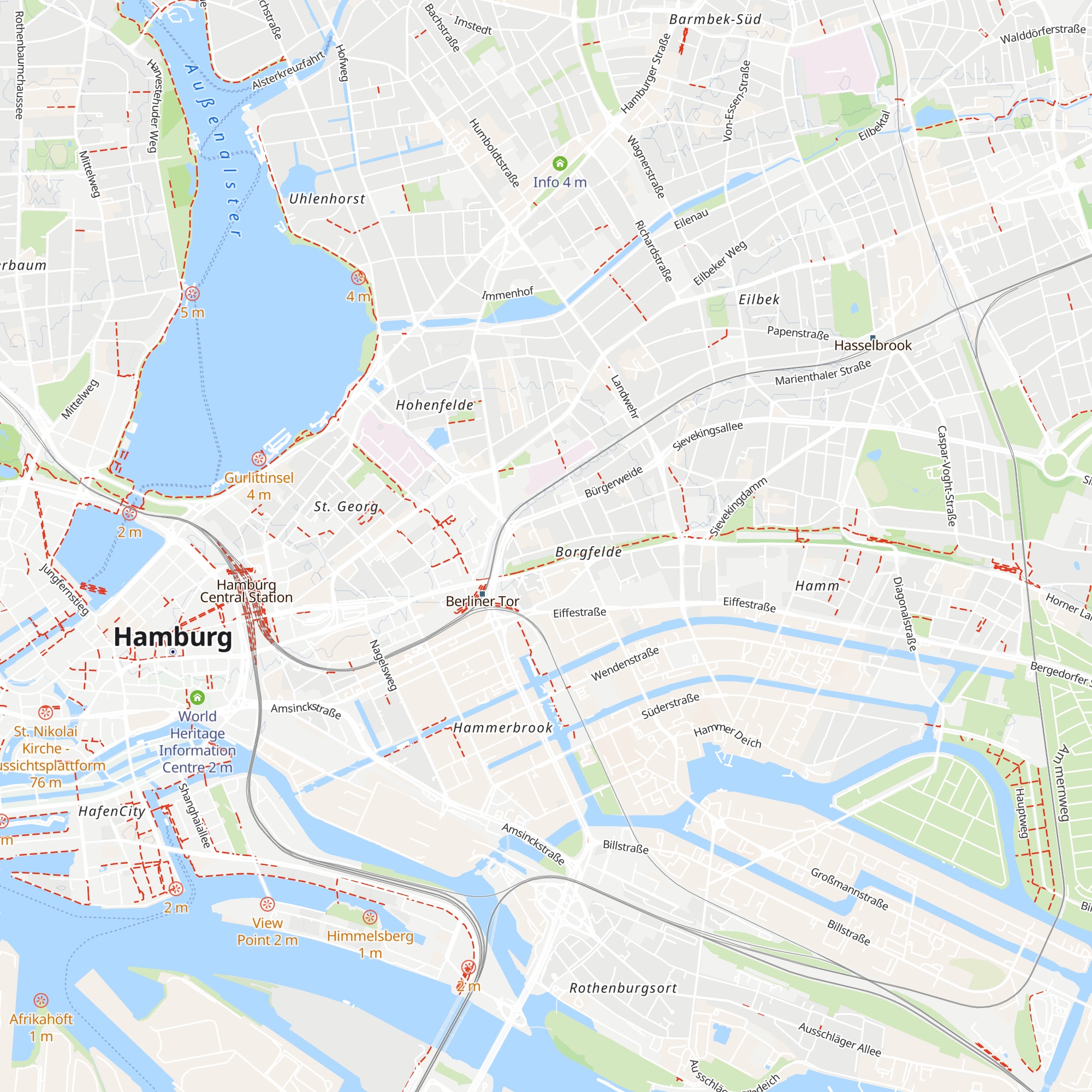 NABU-Infozentrum map