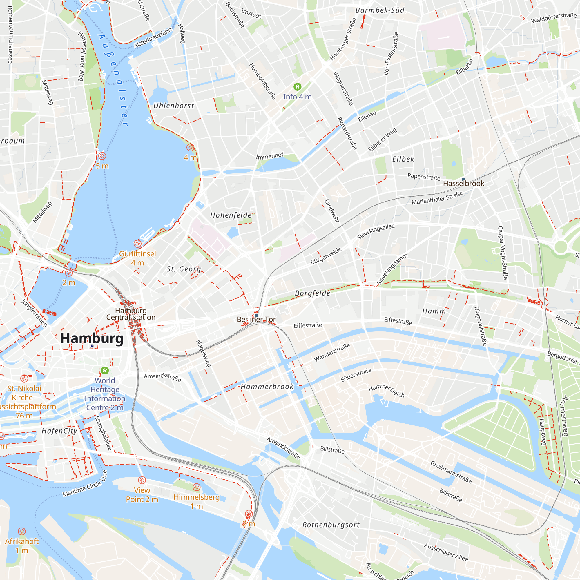 NABU-Infozentrum map