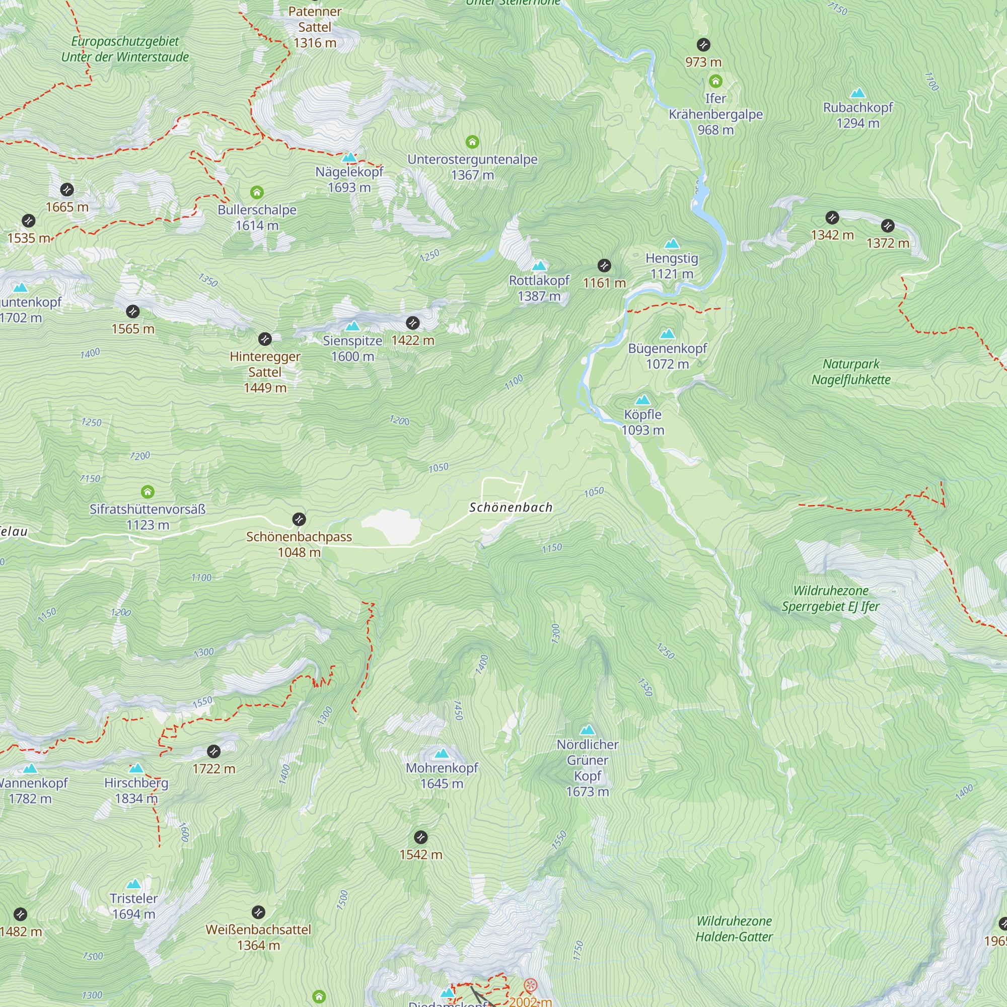 Gasthaus Egender map
