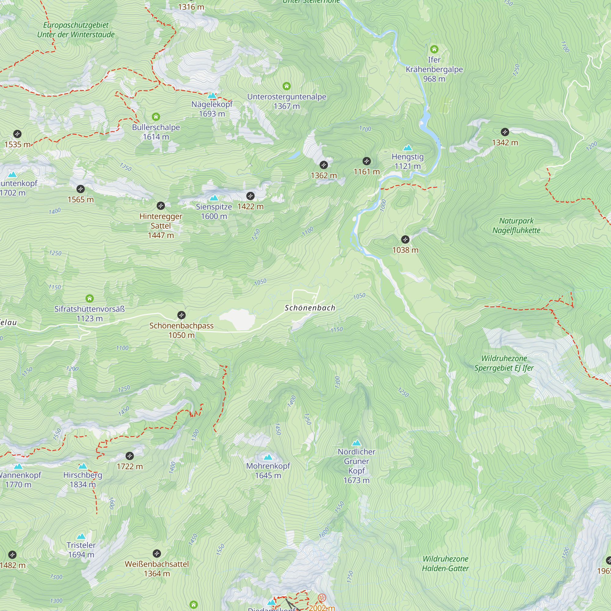 Gasthaus Egender map