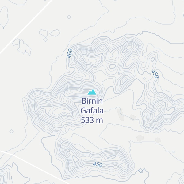 Map of Birnin Gafala