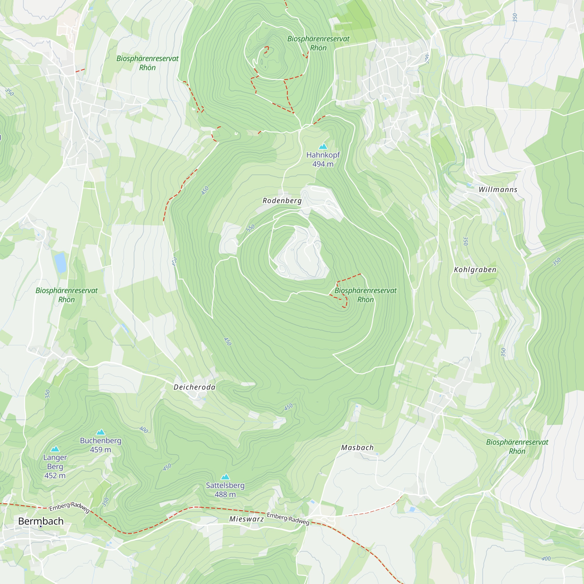Jägerhütte map