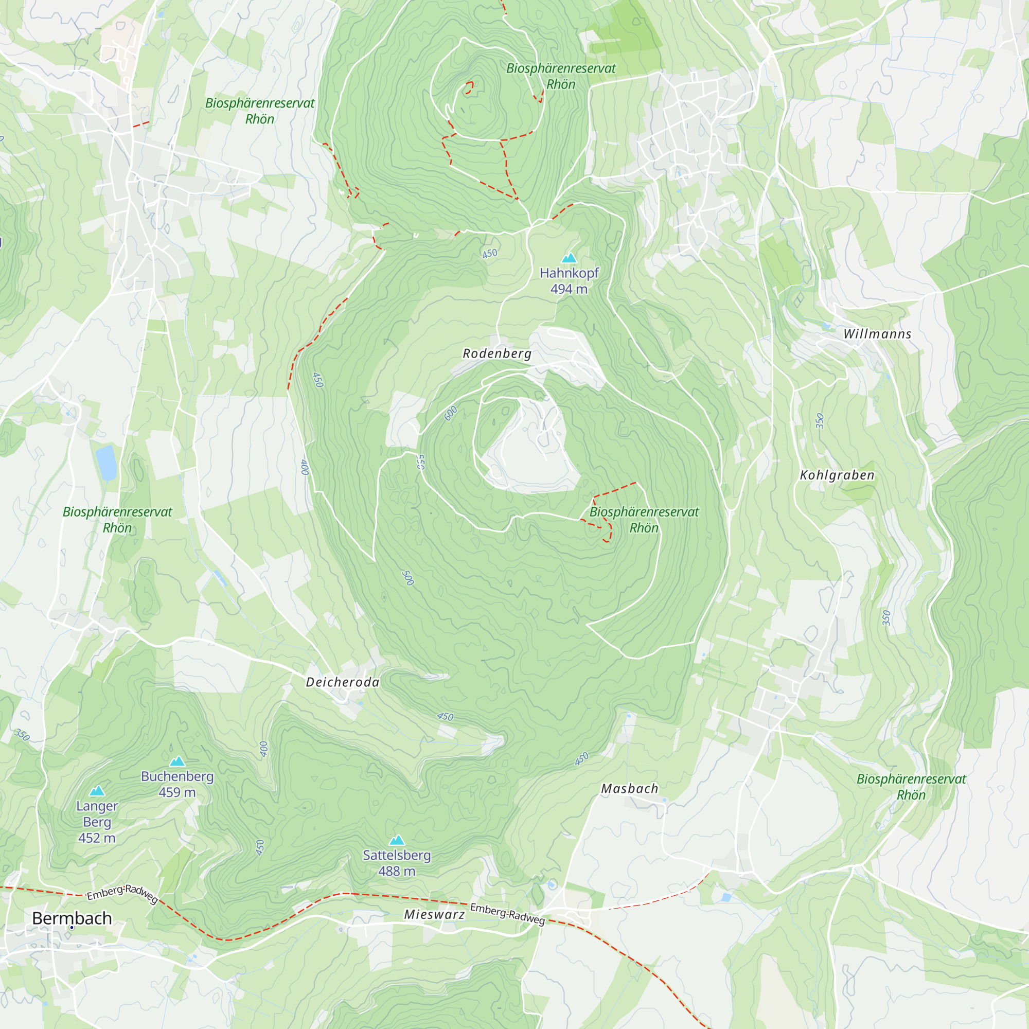 Jägerhütte map