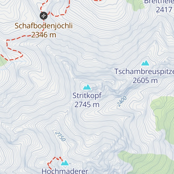 Map of Stritkopf