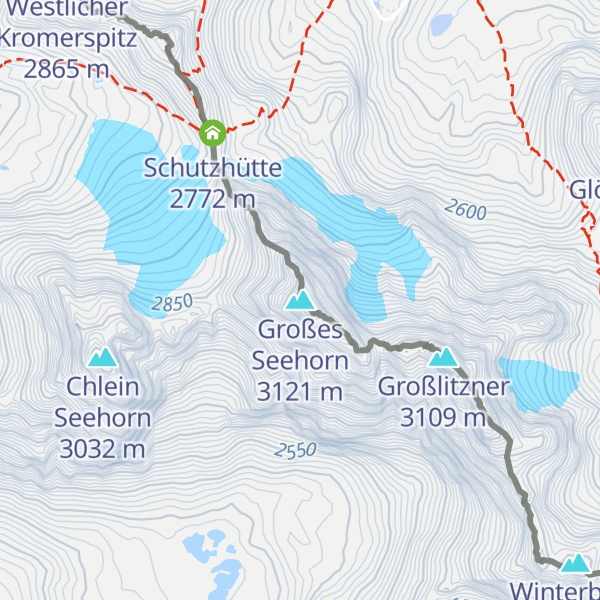 Map of Großes Seehorn