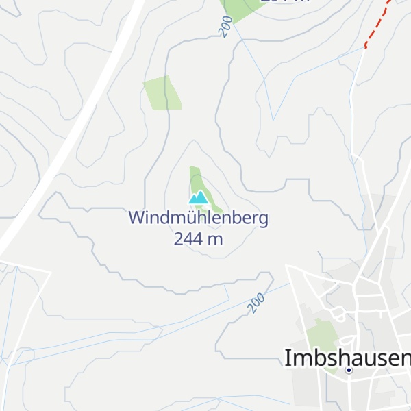 Map of Grillhütte Imbshausen