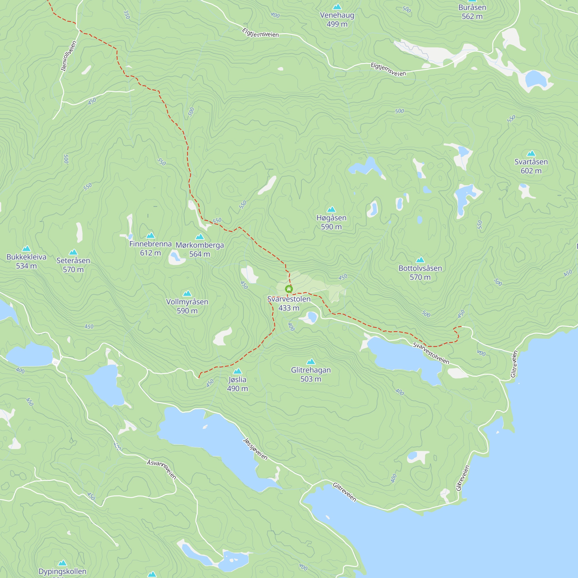 Svarvestolen map