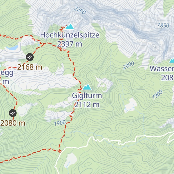 Map of Giglturm