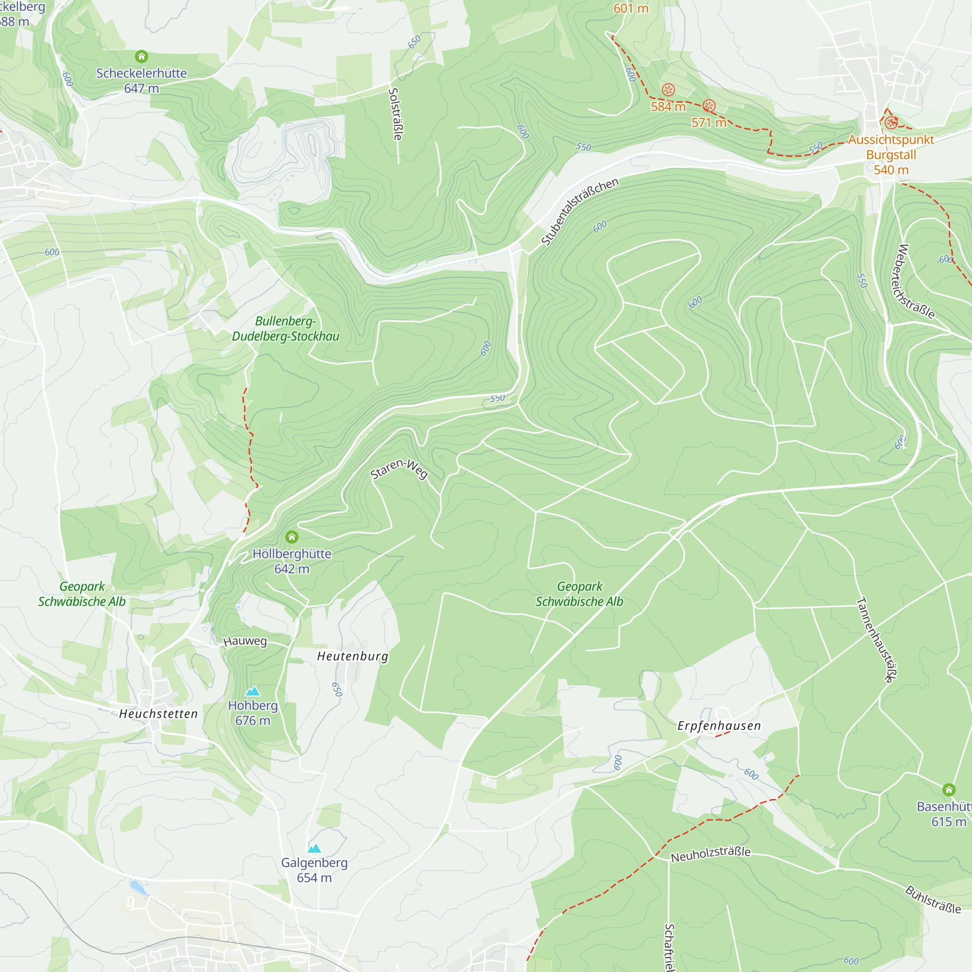 Lindenhütte map