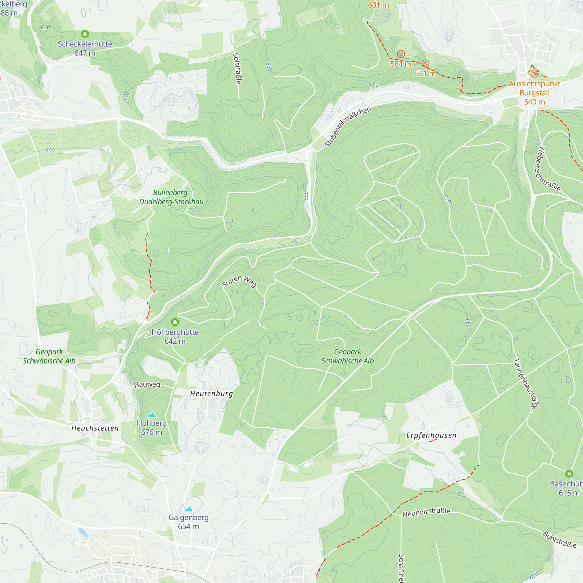 Lindenhütte map