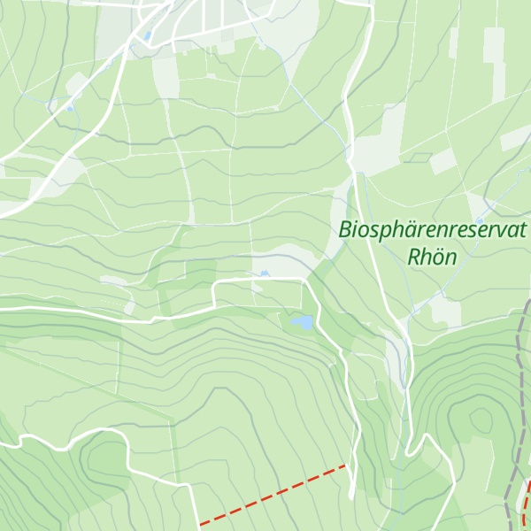 Map of Rhönklubhütte Simmershausen „Seekutte“