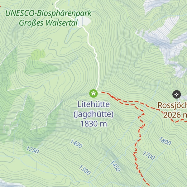 Map of Litehütte (Jagdhütte)