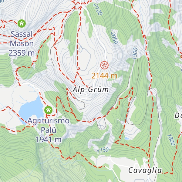 Map of Belvedere