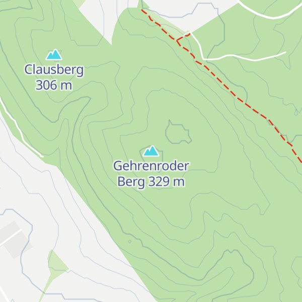 Map of Gehrenroder Berg