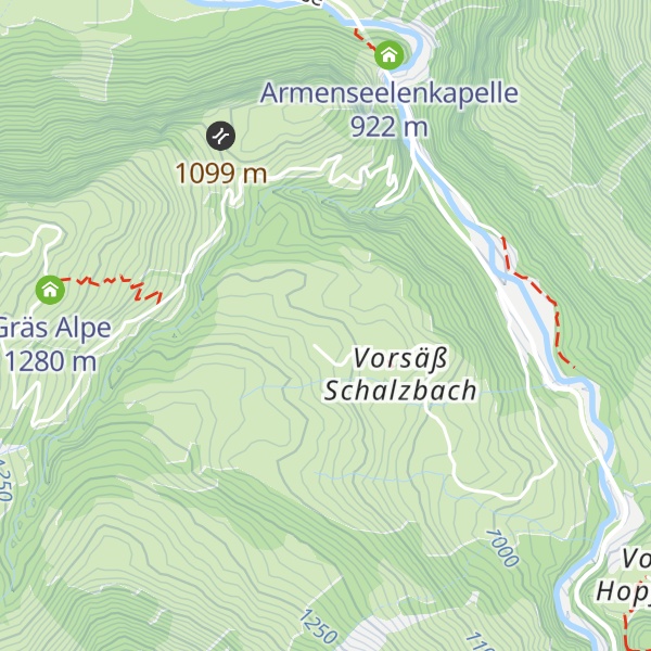 Map of Haus Schalzbach