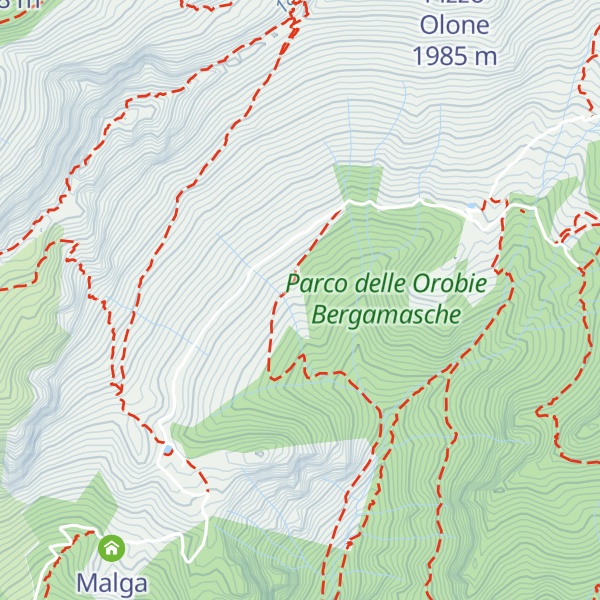 Map of Malga di Bares