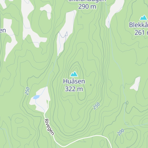 Map of Huåsen