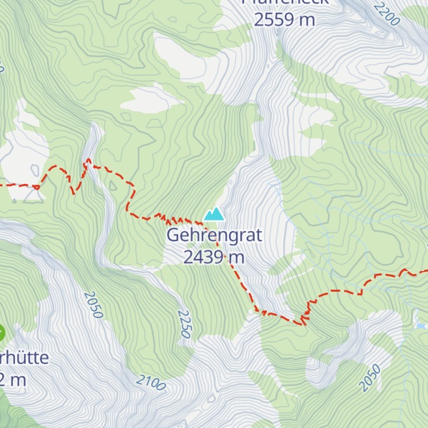 Map of Gehrengrat