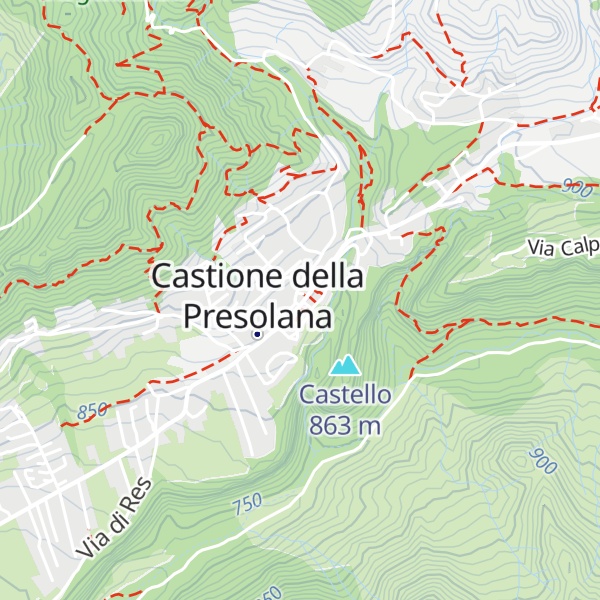 Map of Vecchio Municipio