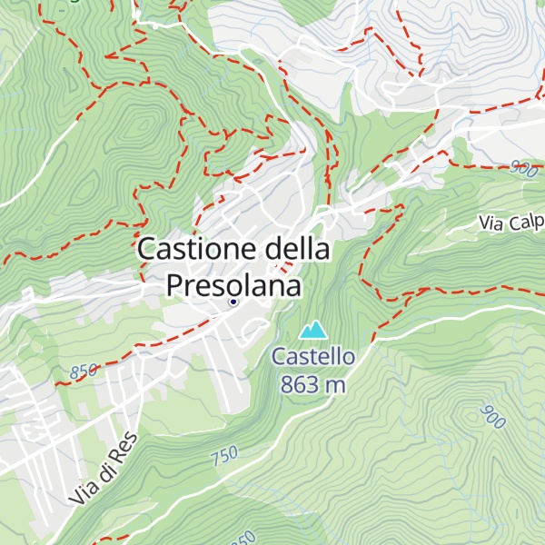 Map of Pro Loco Castione della Presolana