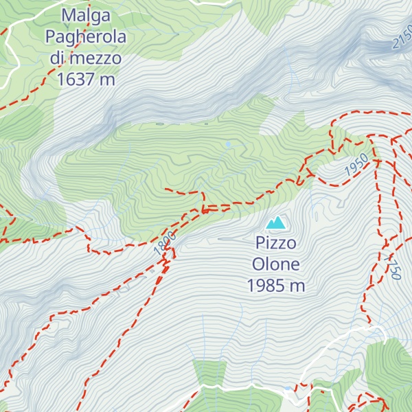 Map of Rifugio Rino Olmo