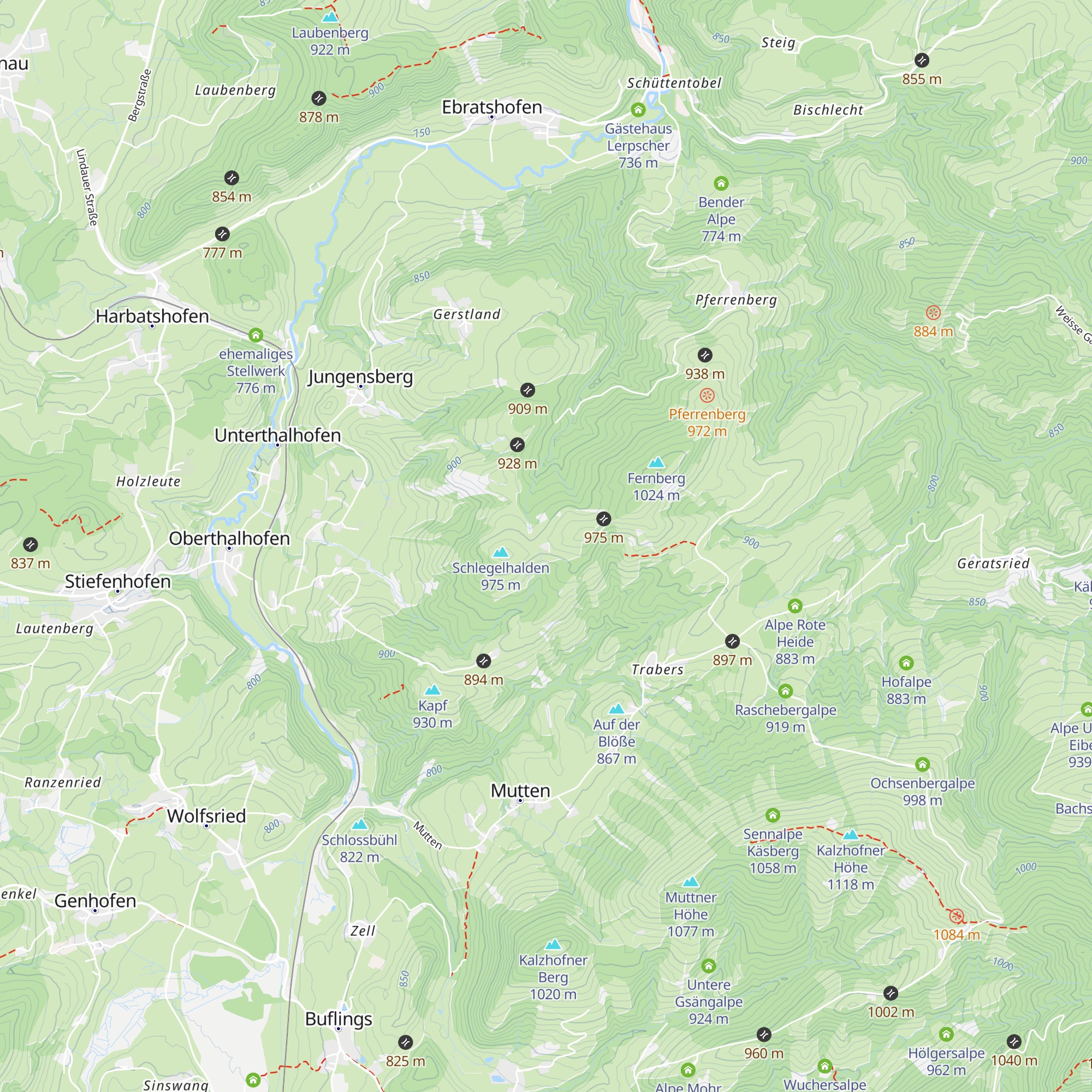 Schlegelhalde map