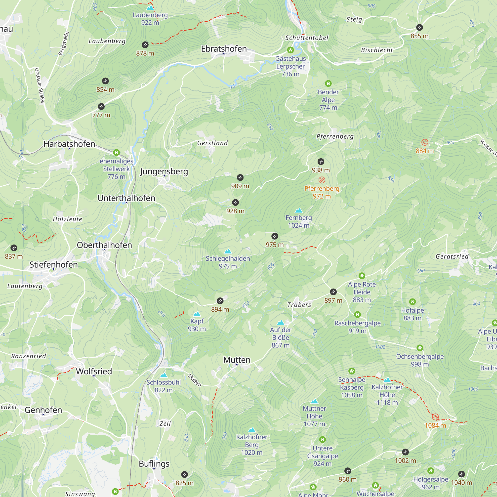 Schlegelhalde map
