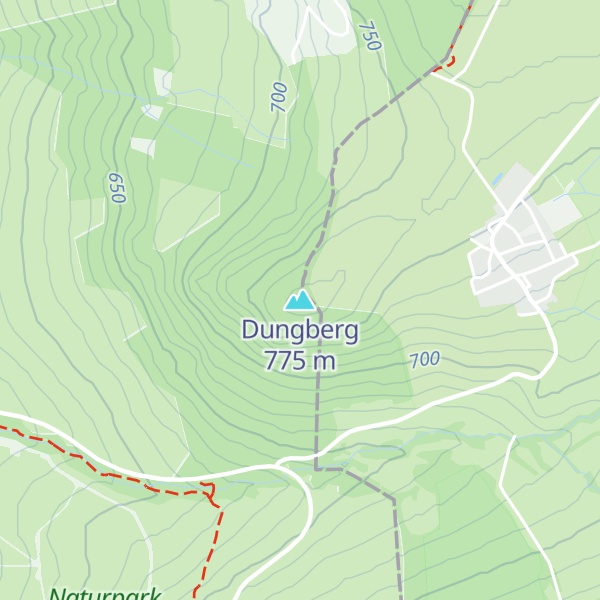 Map of Dungberg