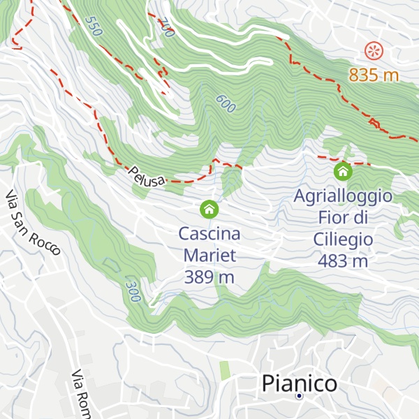 Map of Cascina Mariet