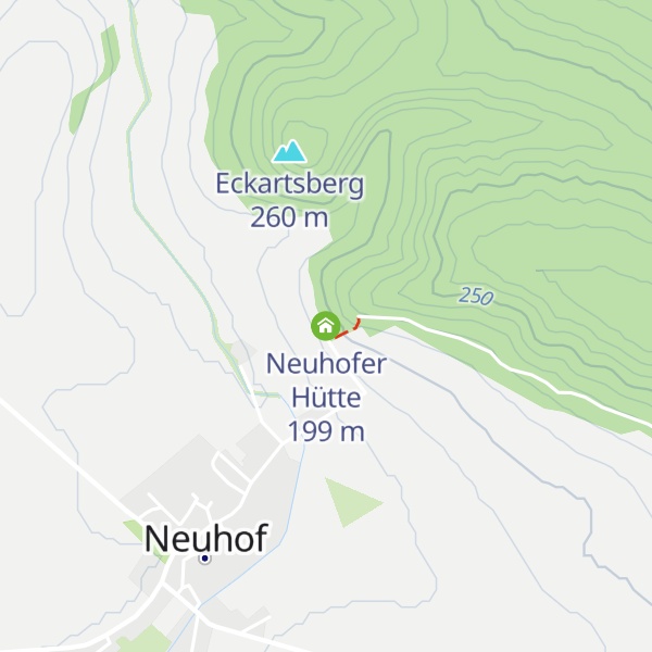 Map of Neuhofer Hütte