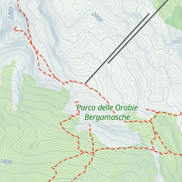 Map of Chalet dell'Aquila