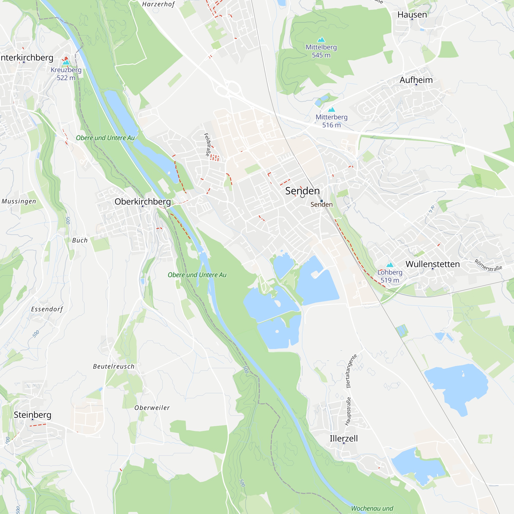 Sportler Alm map